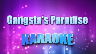 Coolio amp Lv  Gangstas Paradise Karaoke amp Lyrics [upl. by Meredith]