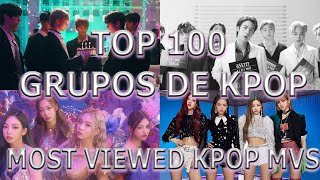 TOP 100 GRUPOS DE KPOP MAIS FAMOSOS JUNHO 2021 [upl. by Dewain]