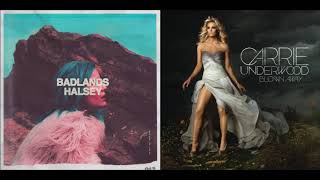 Blown Away by a Hurricane Mashup  Halsey amp Carrie Underwood [upl. by Ronel360]