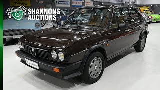 1980 Alfa Romeo Alfasud Ti Hatchback  2023 Shannons Autumn Timed Online Auction [upl. by Lorsung]