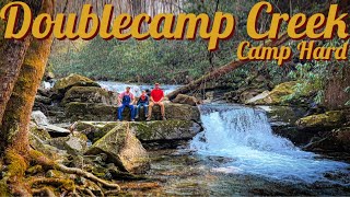 Hammock Camping Doublecamp Creek in the Cherokee National Forest [upl. by Nyral]