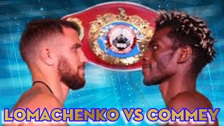 Lomachenko VS Commey Fight Highlights [upl. by Raseta]