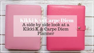 Carpe Diem vs Kikki K A5 Planners [upl. by Yur237]