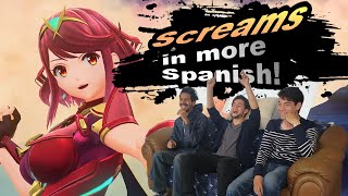 Mexicans React to Pyra and Mythra in Super Smash Bros Ultimate [upl. by Carolyn]