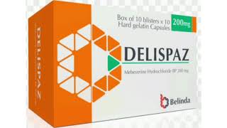 DELISPAZ Capsule Mebeverine Hydrochloride BP 200 mg [upl. by Aveline]