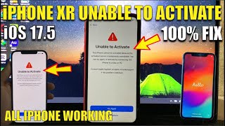 Unable To Activate iOS 175 iPhone XR 2024  Unable To Activate iPhone  Bypass Pro [upl. by Suired]