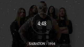 SABATON  1916 [upl. by Lerat]