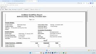 SoilMate Wheat soil recommendation including GraiNPlan amp Amendments [upl. by Leiso]