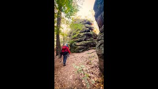 Ajooh Pfälzerwald Climbing Eiloechelfels Palatinate Forest [upl. by Nairam]