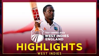 Highlights  West Indies v England  Bonner Hits Century to put Windies on Top  1st Apex Test Day 3 [upl. by Corkhill]