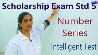 Scholarship Exam 2022 Std 5th  Number Series Navodaya Vidyalaya Entrance Exam NTSE All Competitive [upl. by Namaan]