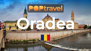 ORADEA Romania 🇷🇴  Night Tour  4K 60fps UHD [upl. by Yeldah715]