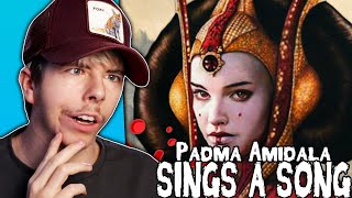 Padmé Amidala Sings A Song Star Wars Parody  REACTION [upl. by Cosmo384]