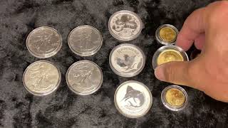 EVOLUTION of the STACK PART 8May 2024 gold silver coin stacker [upl. by Ruben]