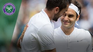 Roger Federer v Marin Cilic highlights  Wimbledon 2017 final [upl. by Adeirf]