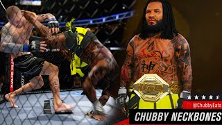 UFC 4 Career Mode 8  FRONT FLIP KICK KNOCKOUT Chubby Returns amp DOMINATES [upl. by Ardnnek893]