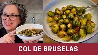 Coles de Bruselas en Air Fryer  The Frugal Chef [upl. by Drabeck]