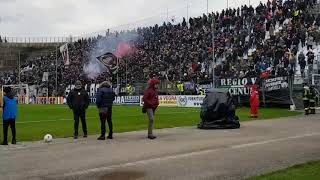 15122018 Ascoli Calcio  AS Cittadella 11 Support Stimmung Fans Ultras Ascoli Goal Ardemagni [upl. by Aivatahs306]