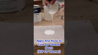 How To Mix Wax Additive With Polyester Resin Shorts boatworksToday Fiberglass [upl. by Enitnelav]