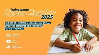 CENSO ESCOLAR  MATRÍCULA INICIAL 2023 [upl. by Flower]