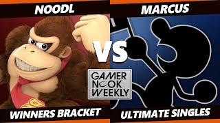 GNW 3  Noodl Donkey Kong Vs Marcus Game amp Watch Smash Ultimate  SSBU [upl. by Solegnave]