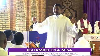 NYIRUBUTAGATIFU MU MAJWI MEZA YABASEMINARI BA NYAKIBANDA [upl. by Ennoval813]