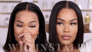 HOW TO  FLAWLESS WIG INSTALL FT HAIRVIVI Full Lace Frontal Wig Install  Arnell Armon Wigs [upl. by Eelanna731]