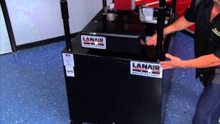 Lanair Waste Oil Heater on Two Guys Garage quotTwo Jeepsquot Episode 1310 [upl. by Ogirdor]