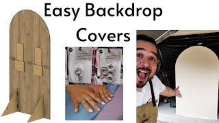 DIY Chiara Backdrop Cover Easy way [upl. by Baxy]