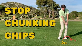 Do These Quick Drills To STOP CHUNKING And STOP THINNING Your Chip Shots [upl. by Jegar]