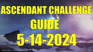 Destiny 2  Ascendant Challenge Guide and Location 5142024 [upl. by Zela]