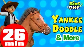 Yankee Doodle Went to Town amp More Nursery Rhymes from KidsOne [upl. by Eniamej707]