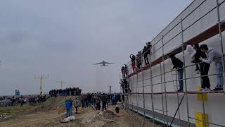 Antonov An225 Takeoff at Airport Rzeszów Jasionka 14112021 [upl. by Kcirdahc776]