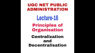 Centralization and Decentralisation [upl. by Yromem402]