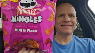 New Pringles Mingles BBQ amp Pizza Flavor [upl. by Allemat]