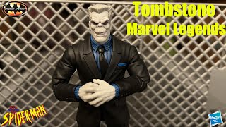 Hasbro Marvel Legends Tombstone SpiderMan Action Figure Review amp Comparison [upl. by Silvanus]