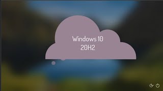 Windows 10  20H2  Blank Installation  20H2 Windows10 [upl. by Tzong852]