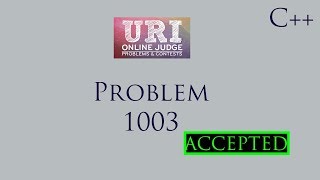 Uri Online Judge 1003  Simple Sum C Solutions [upl. by Aillicec]