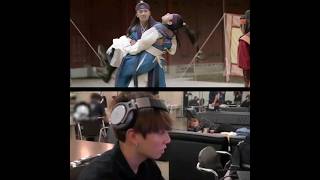 bts🔥🔥🔥dont be cute with others baby jungkook reaction to hwarang BFF jelous vkook viralvideo [upl. by Narag416]