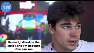 Lance Stroll Interview after Retiring In Baku [upl. by Leigh]