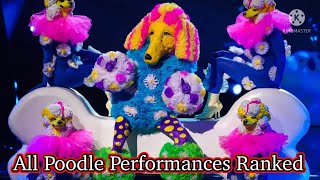 All Poodle Performances Ranked  Masked Singer UK Season 3 [upl. by Lotsirb845]