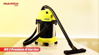 Karcher WD3 Premium laspiratore multifunzione [upl. by Dasteel]