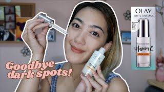 OLAY NIACINAMIDE  VITAMIN C SUPER SERUM FIRST IMPRESSION  IS IT EFFECTIVE [upl. by Ylimme]