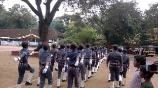 KPMHSS Poothotta  Independence Day Parade by NCC Cadets [upl. by Reidar]