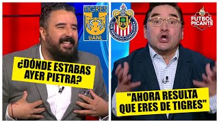 Pietra tuvo que soportar las BURLAS de Álvaro por la derrota de Chivas ante Tigres  Futbol Picante [upl. by Lyman]