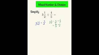 How To Divide Fraction and Mixed Numbers [upl. by Bowler523]