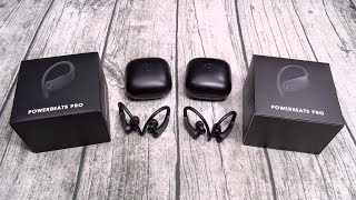 Real vs Fake  Powerbeats Pro vs Powerbeats Pro Clones [upl. by Sollars79]