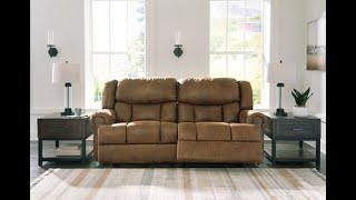 Boothbay Power Reclining Sofa by Ashley 4470447  SpeedyFurniturecom [upl. by Hildagard]