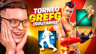 JUGANDO TORNEO SOLITARIO SKIN GREFG DE FORTNITE TOP 320 [upl. by Roseline]