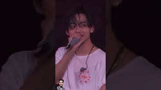 BTS V speaking ENGLISH on STAGE 🥵😱 SHORTS [upl. by Bonnice]